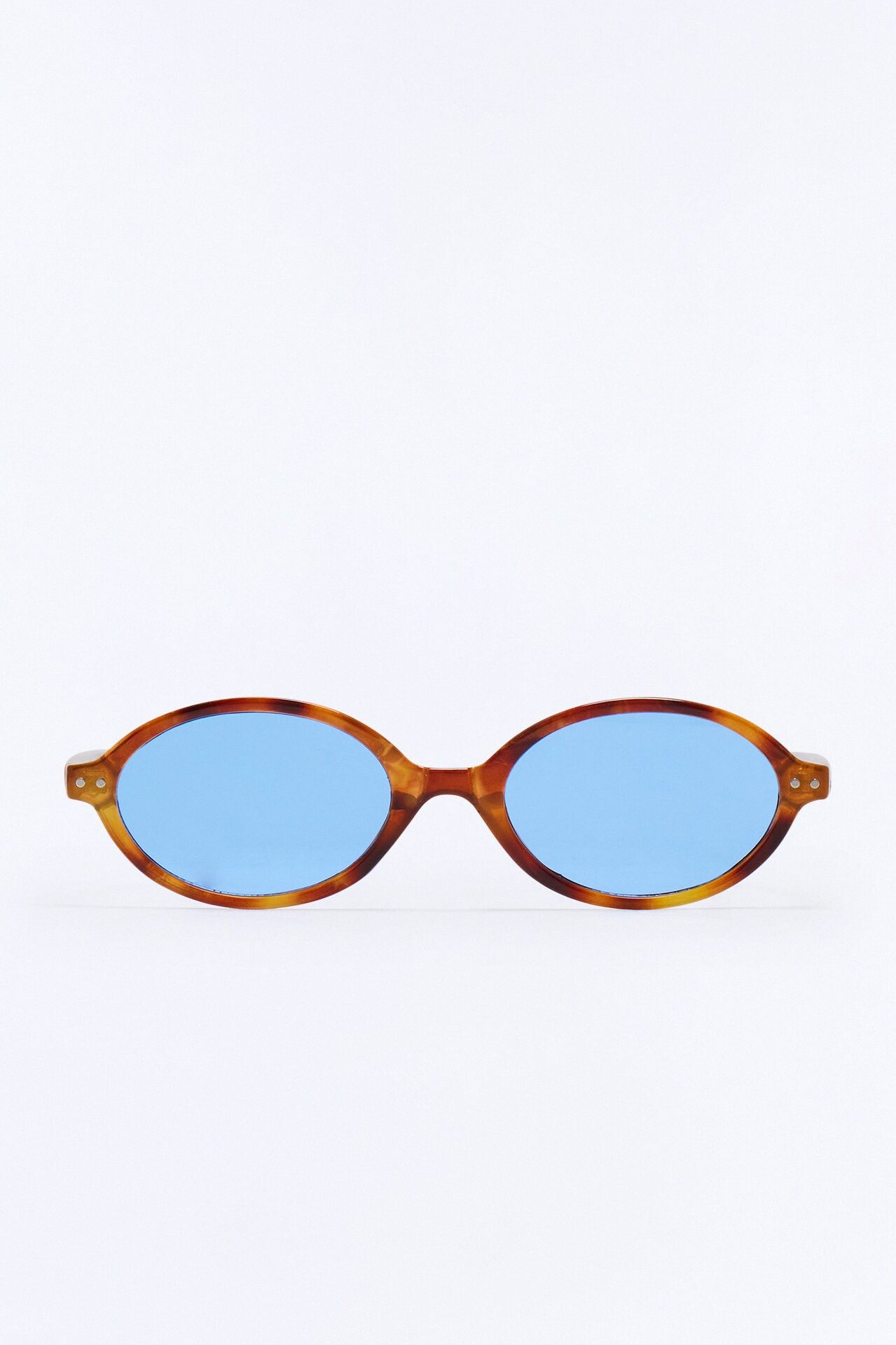 Need To Step Out Sunglasses - Tortoise/Blue