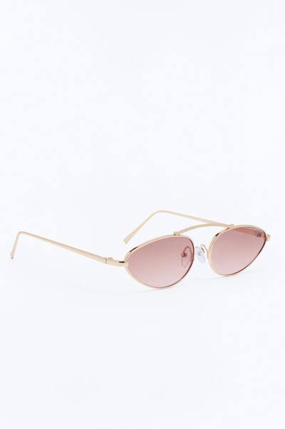Vegas Vision Sunglasses - Gold/Pink