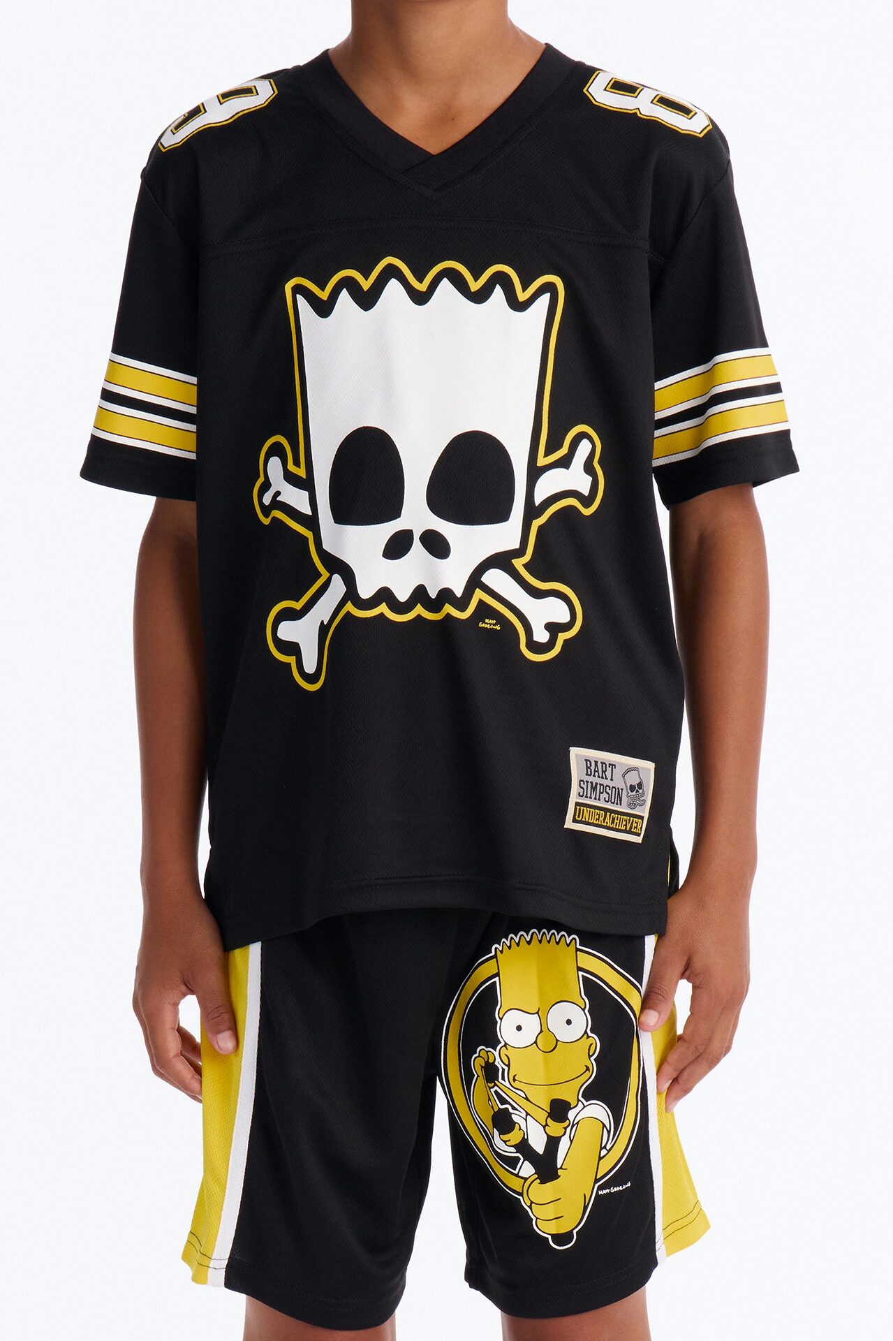 Mini Bart Simpson 89 Short Set - Black