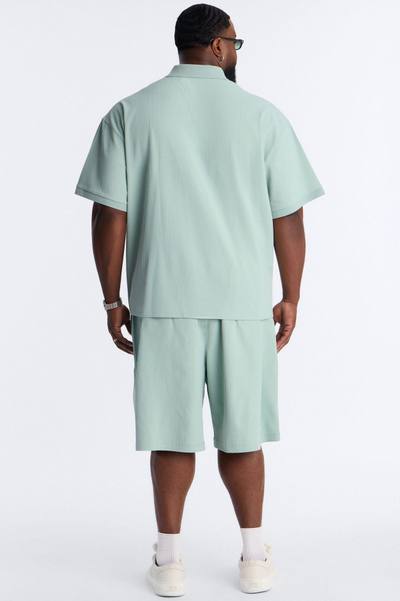 Relaxed Cedar Breeze Polo - Mint