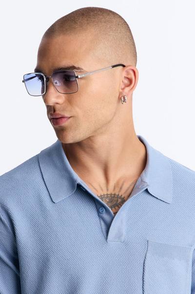 Trap Talk Sunglasses - Silver/Combo