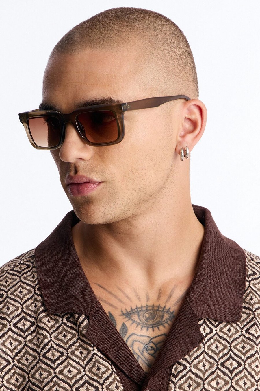 How We Win Sunglasses - Tan Multi Color