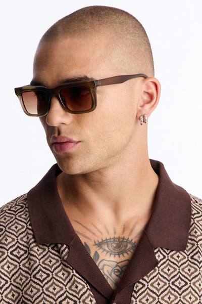 How We Win Sunglasses - Tan Multi Color