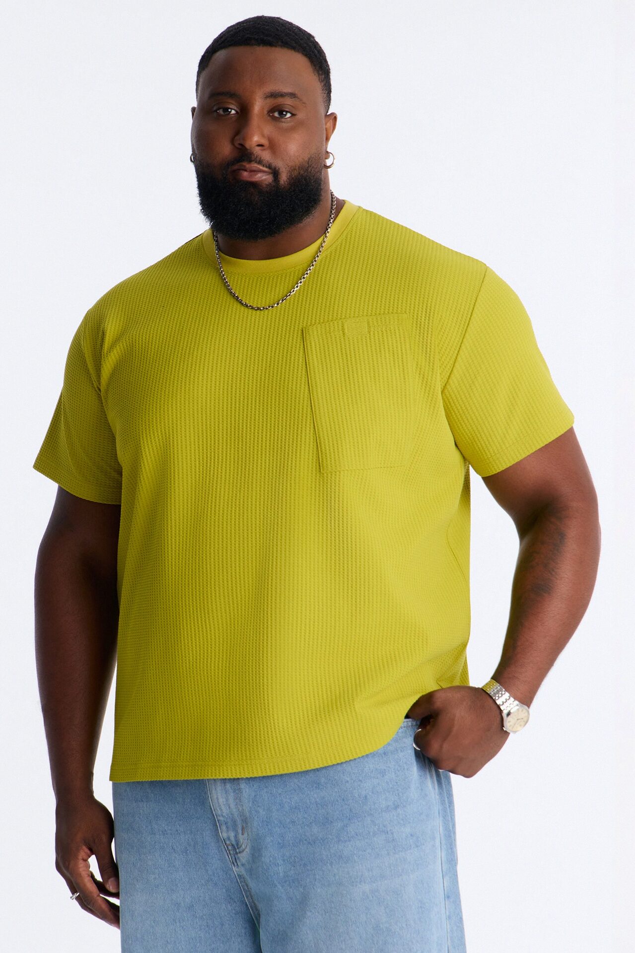 Relaxed Nomads Rest Tee - Lime