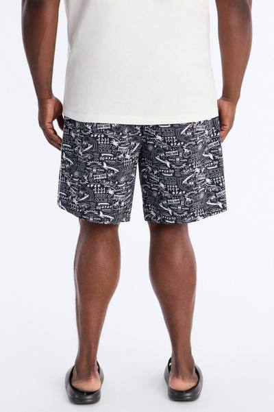 Outlaw Tides Board Short 9″ - Black