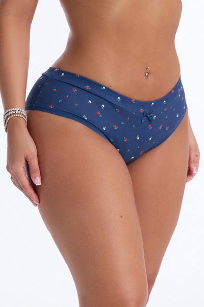 Comfort Band Cheeky Hipster Panty - Navy