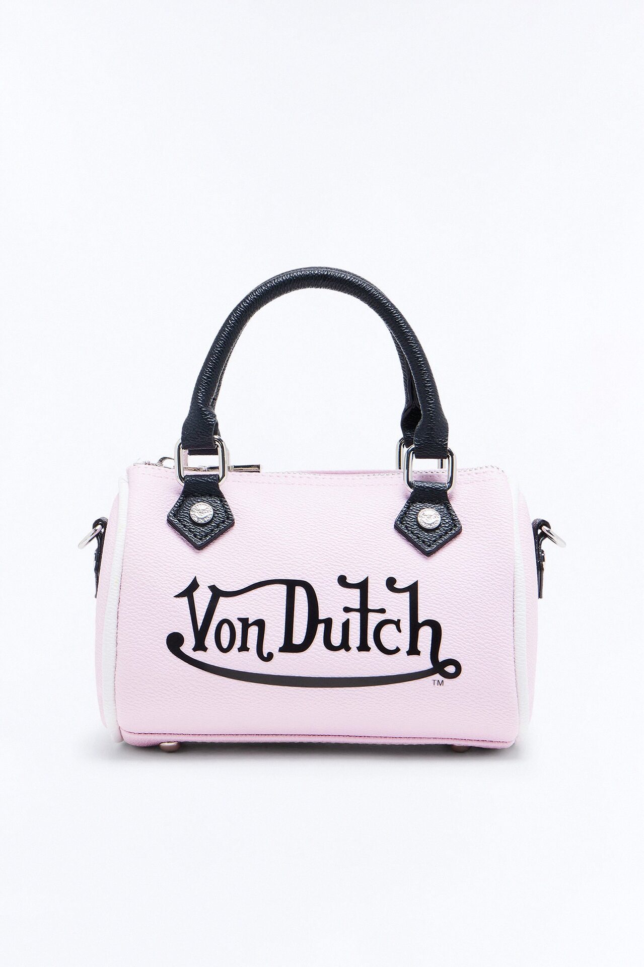 Von Dutch Core Hanna In Pink Bag - Black/Pink