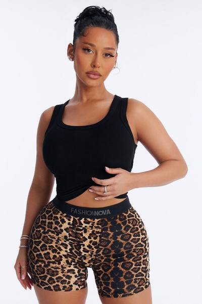 Mood Cotton Boxer Brief - Leopard
