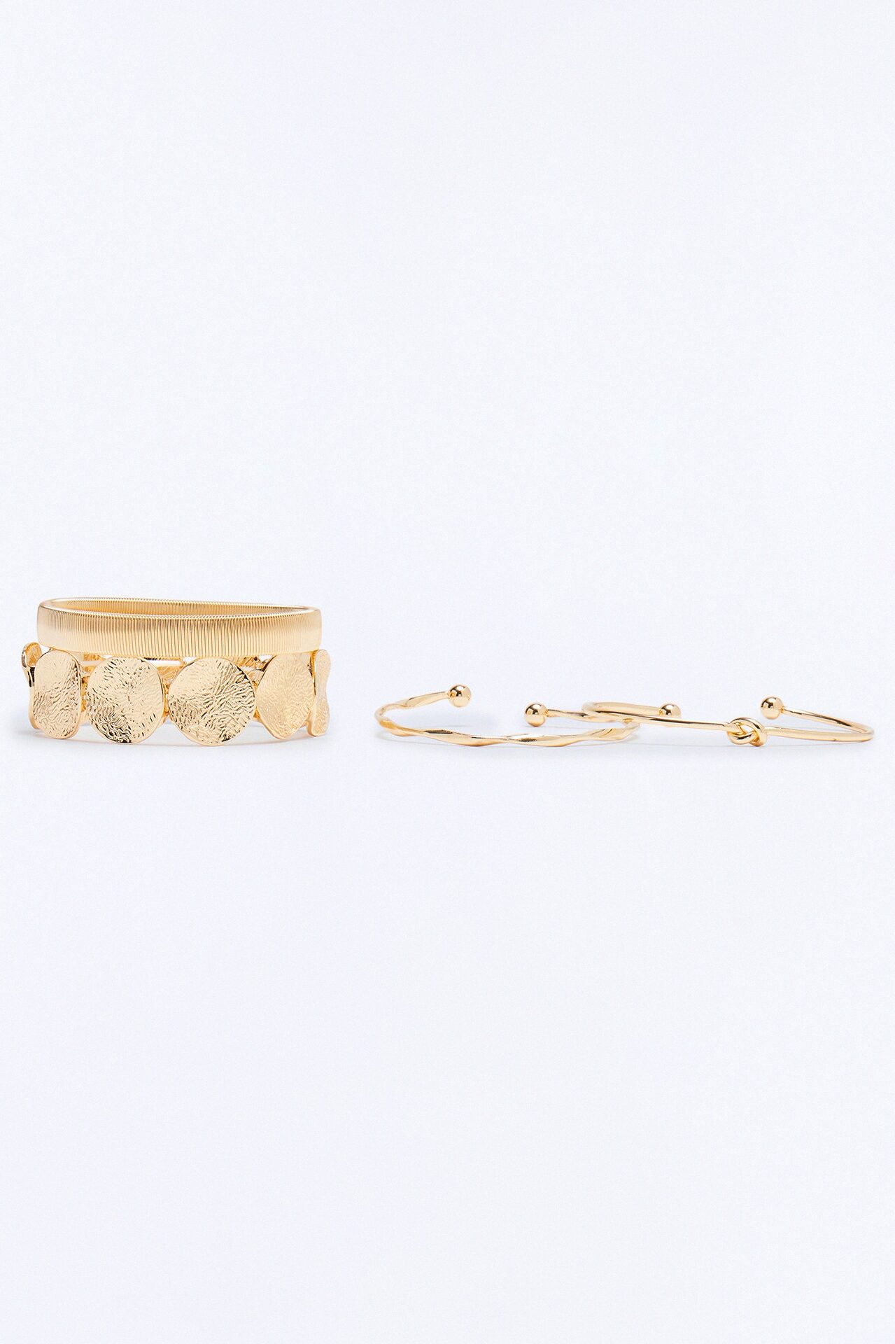Hot Property 4 Piece Bracelet Set - Gold