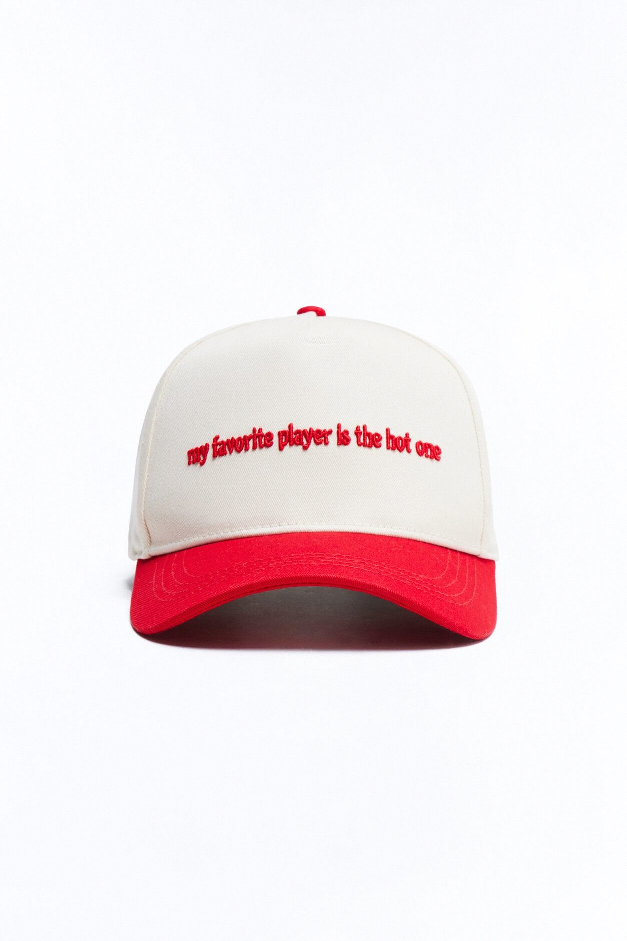 My Favorite Player Baseball Hat - Red/combo