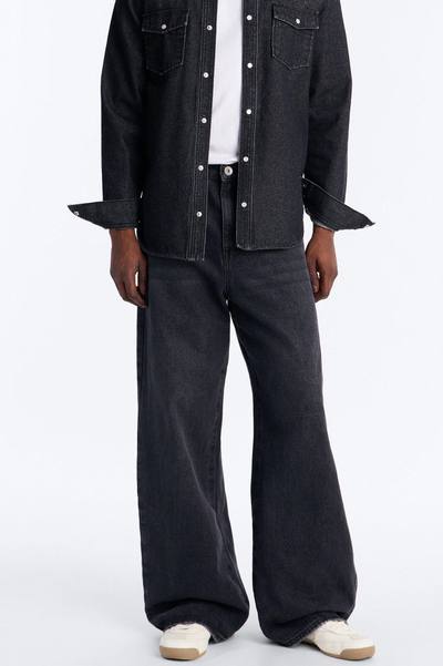 Clean Baggy 5 Pocket Jean - Black Wash