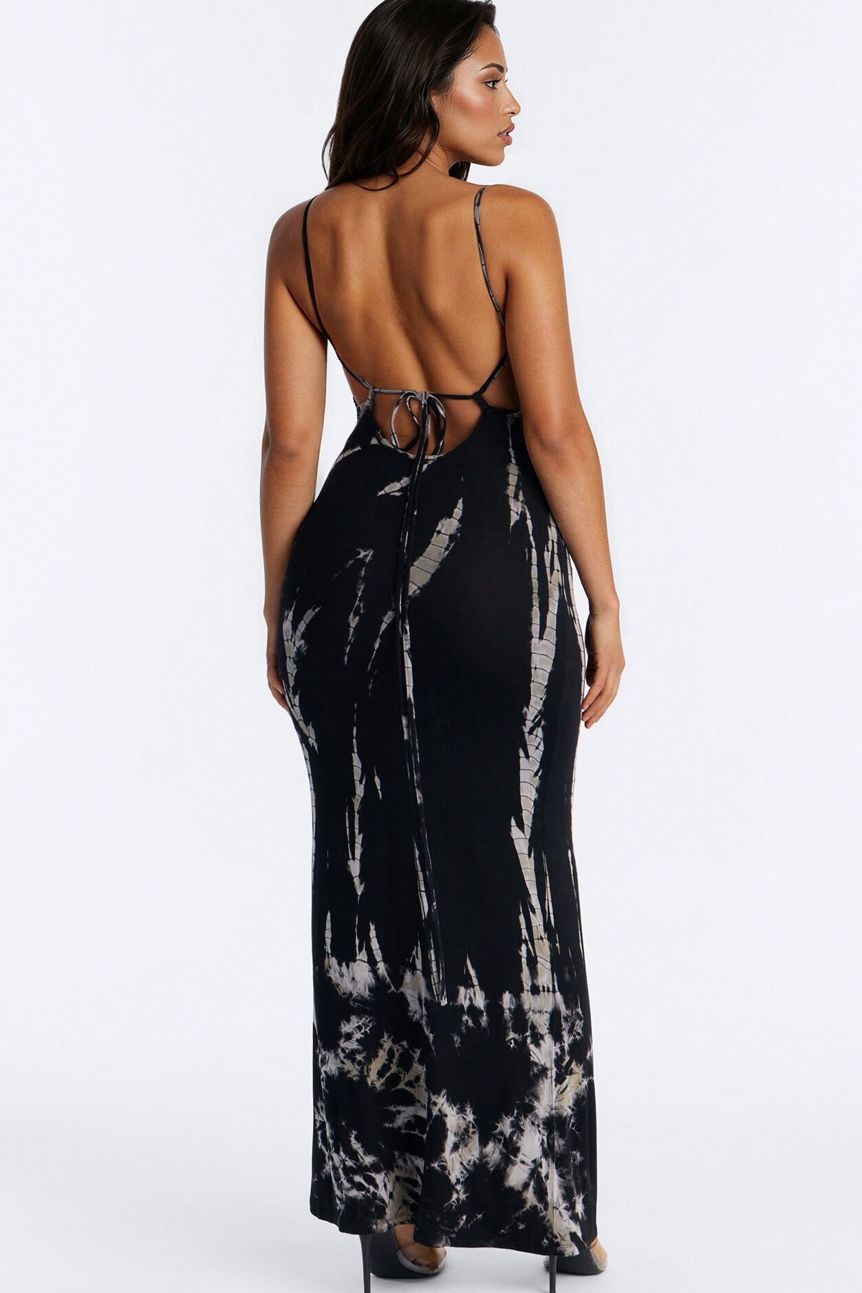 Show Up And Show Out Maxi Dress - Black