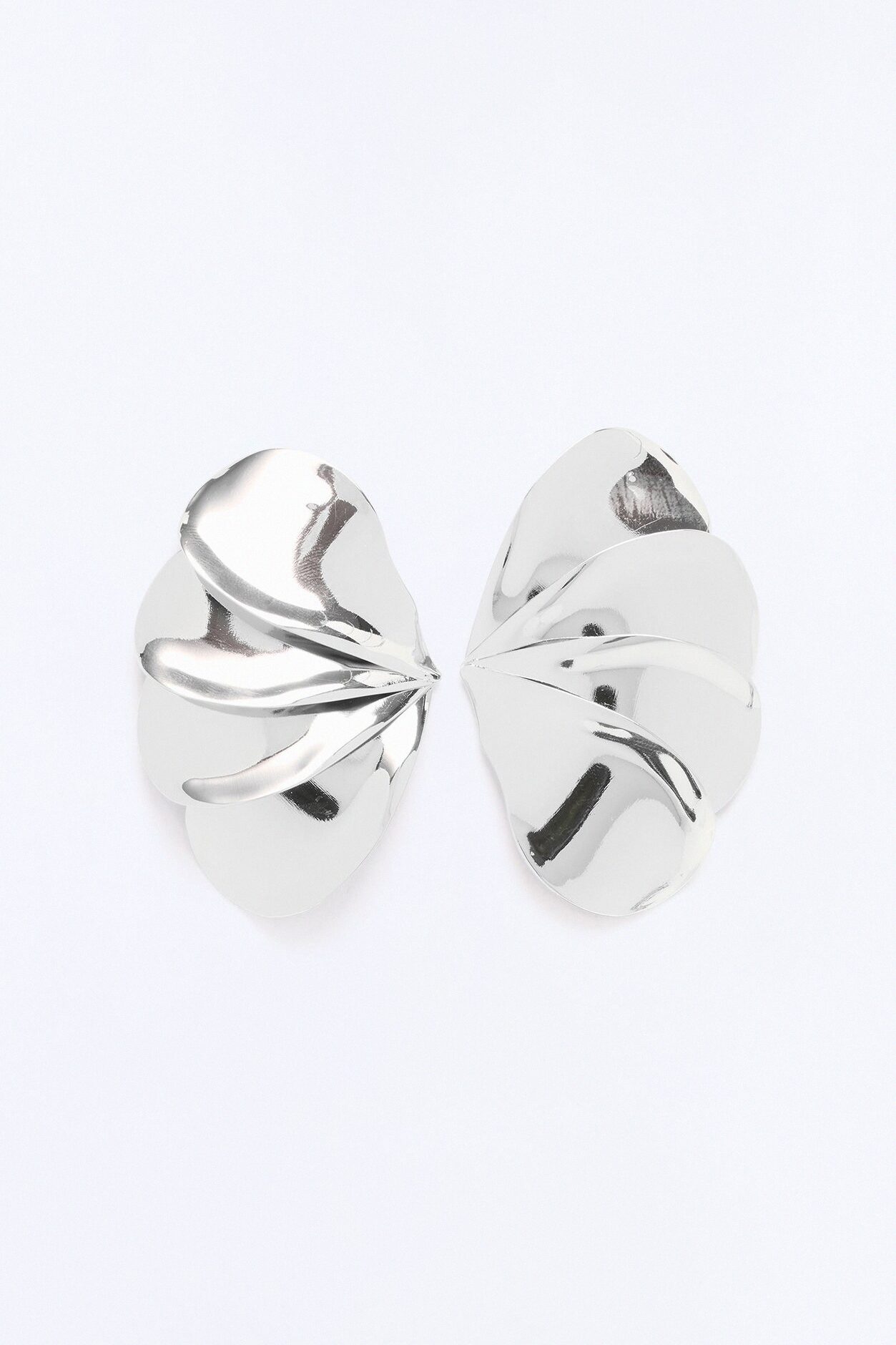 Whisper Shine Drop Earrings - Silver