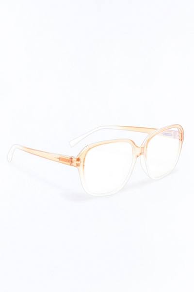 Study Hall Blue Light Glasses - Brown/combo