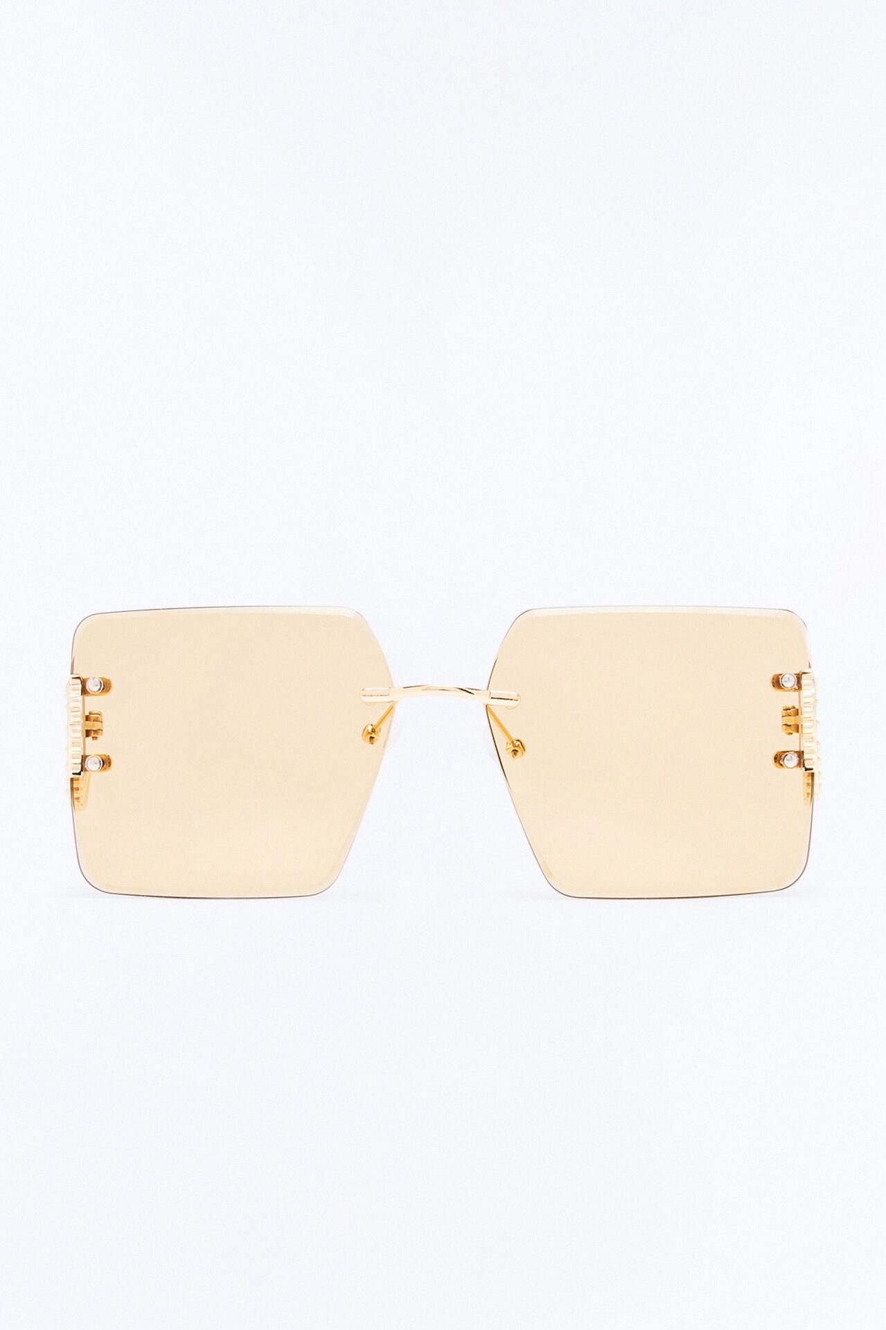 Crushing Hard Sunglasses - Gold/Brown