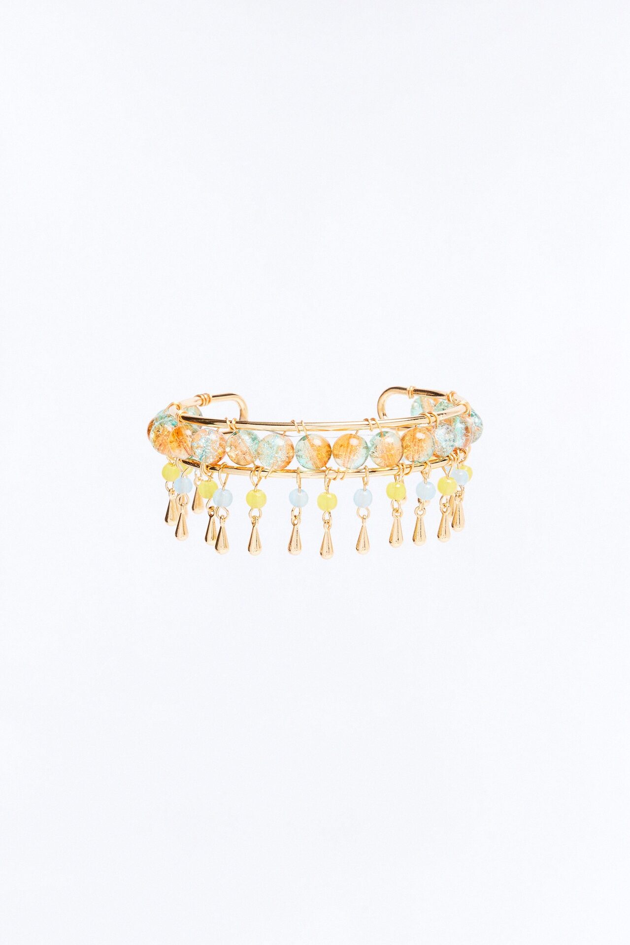 Temperature Rising Arm Cuff - Gold/Multi