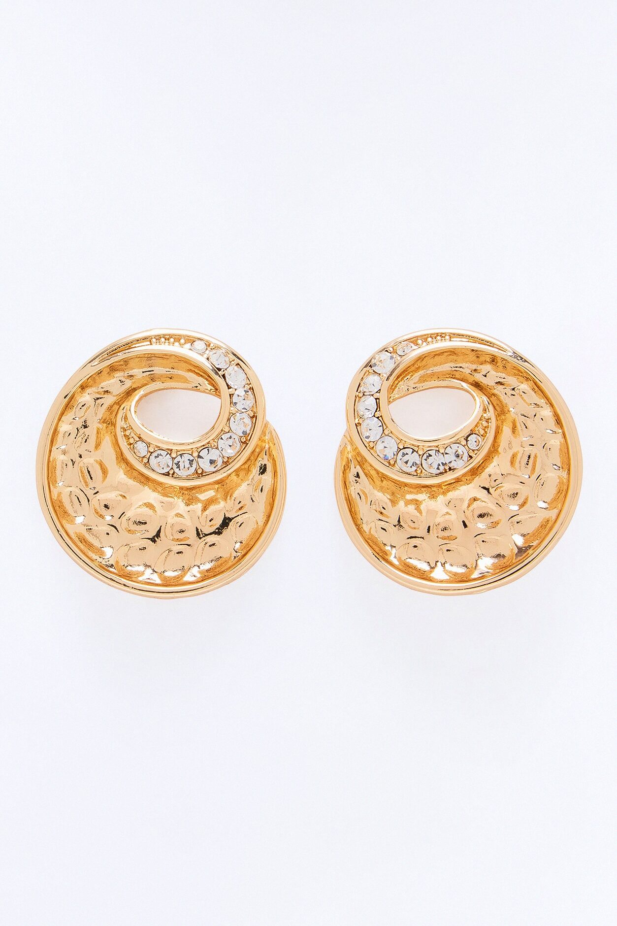 Effortless Evening Drop Earrings - Gold