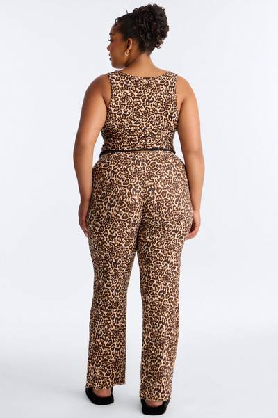 Wild Side 2pc PJ Pant Set - Leopard