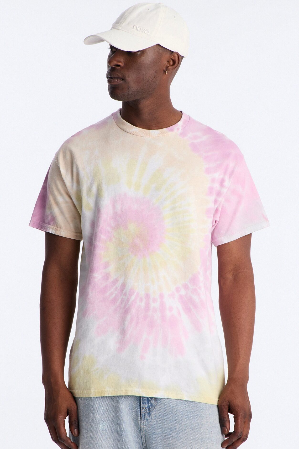 The Swirl Tie Dye Oversized Tee - Multi Color