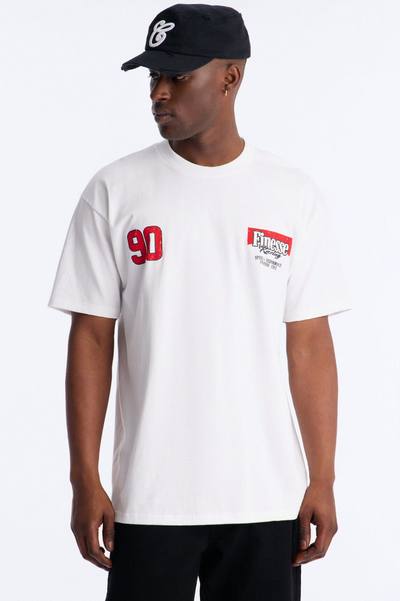 Finesse Racing Oversized Short Sleeve Tee - White