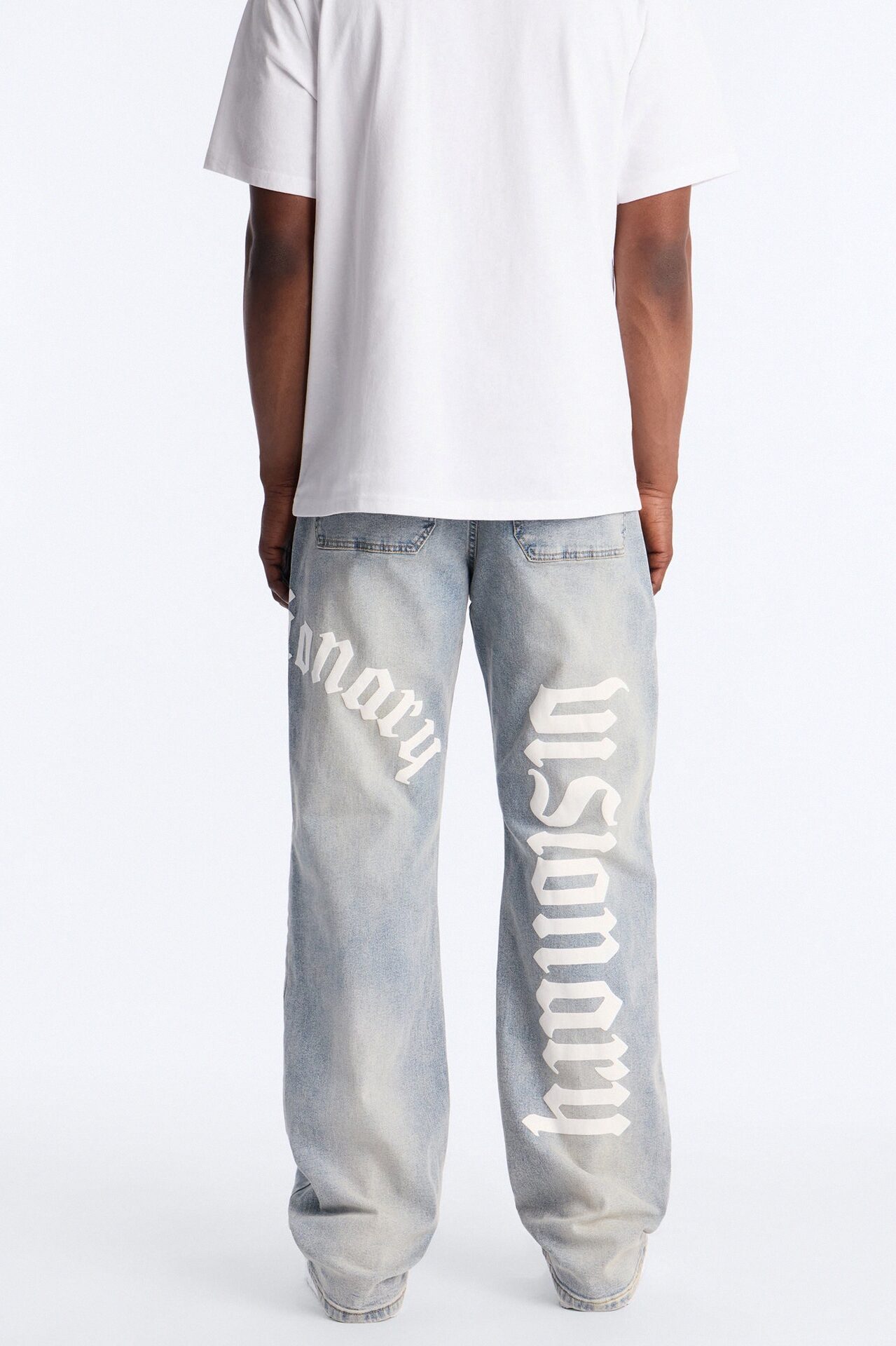 Visionary Stacked Skinny Jean - Light Blue Wash