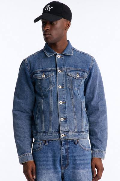 Cobain Denim Jacket - Medium Blue Wash
