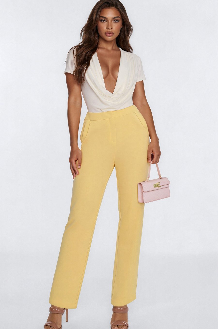 Core Competency Straight Leg Trouser - Yellow