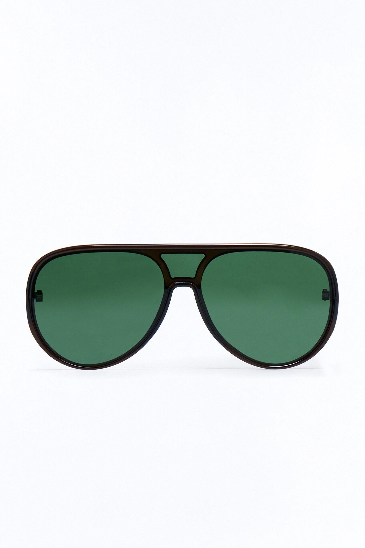 Find My Way Aviator Sunglasses - Brown