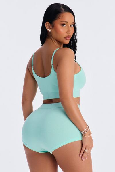 Mood Cami And Boxer Set - Mint