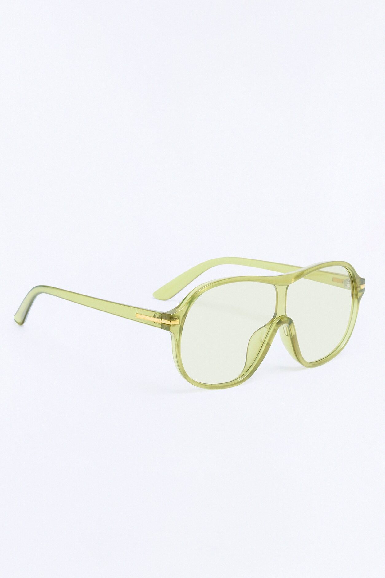 Couldn't Help It Sunglasses - Olive