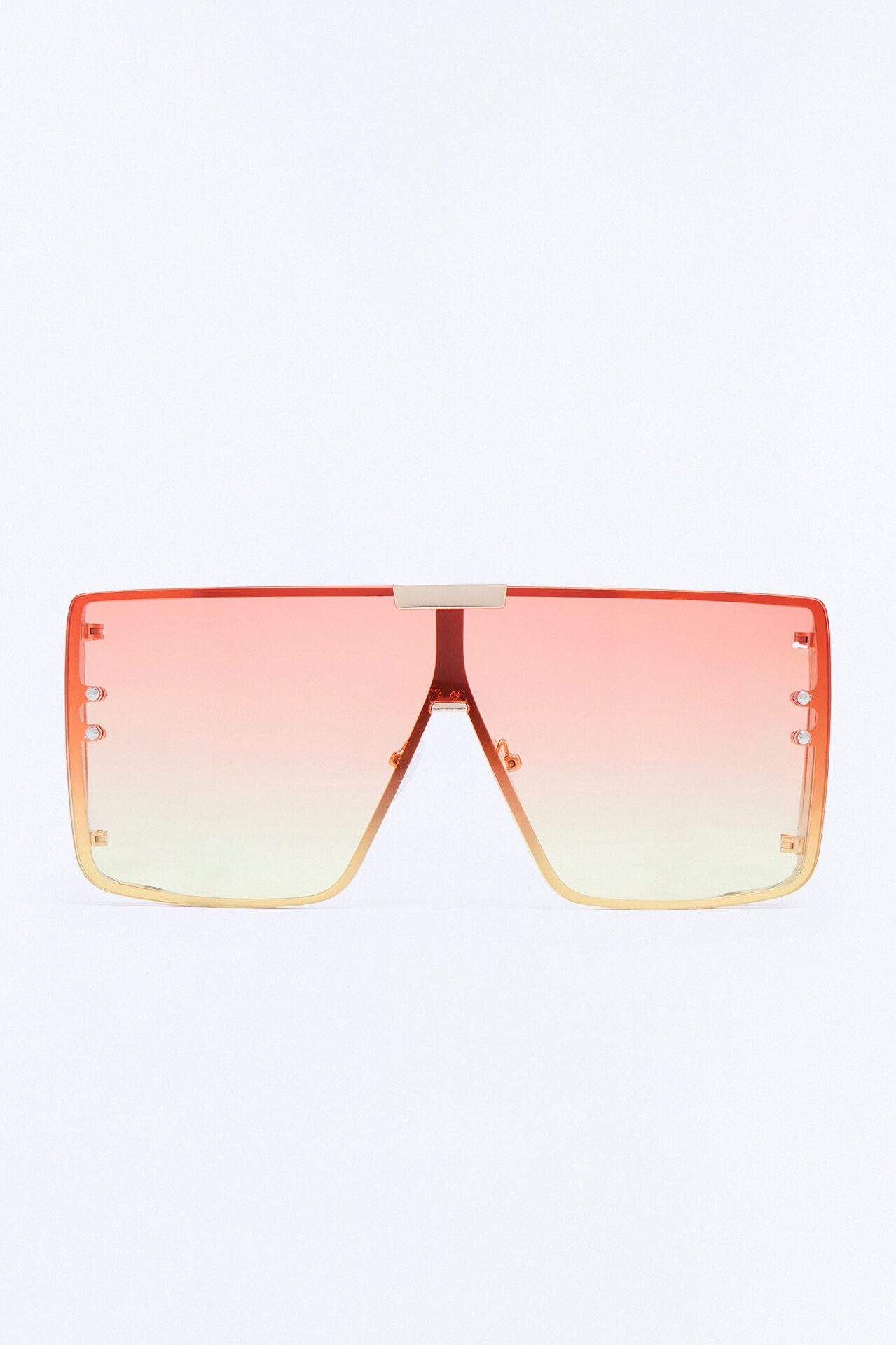 Dancing Until Sunset Sunglasses - Gold/Orange
