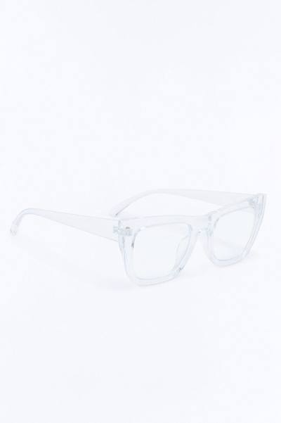 Crystal Clear Persuasion Blue Light Day Glasses - Clear