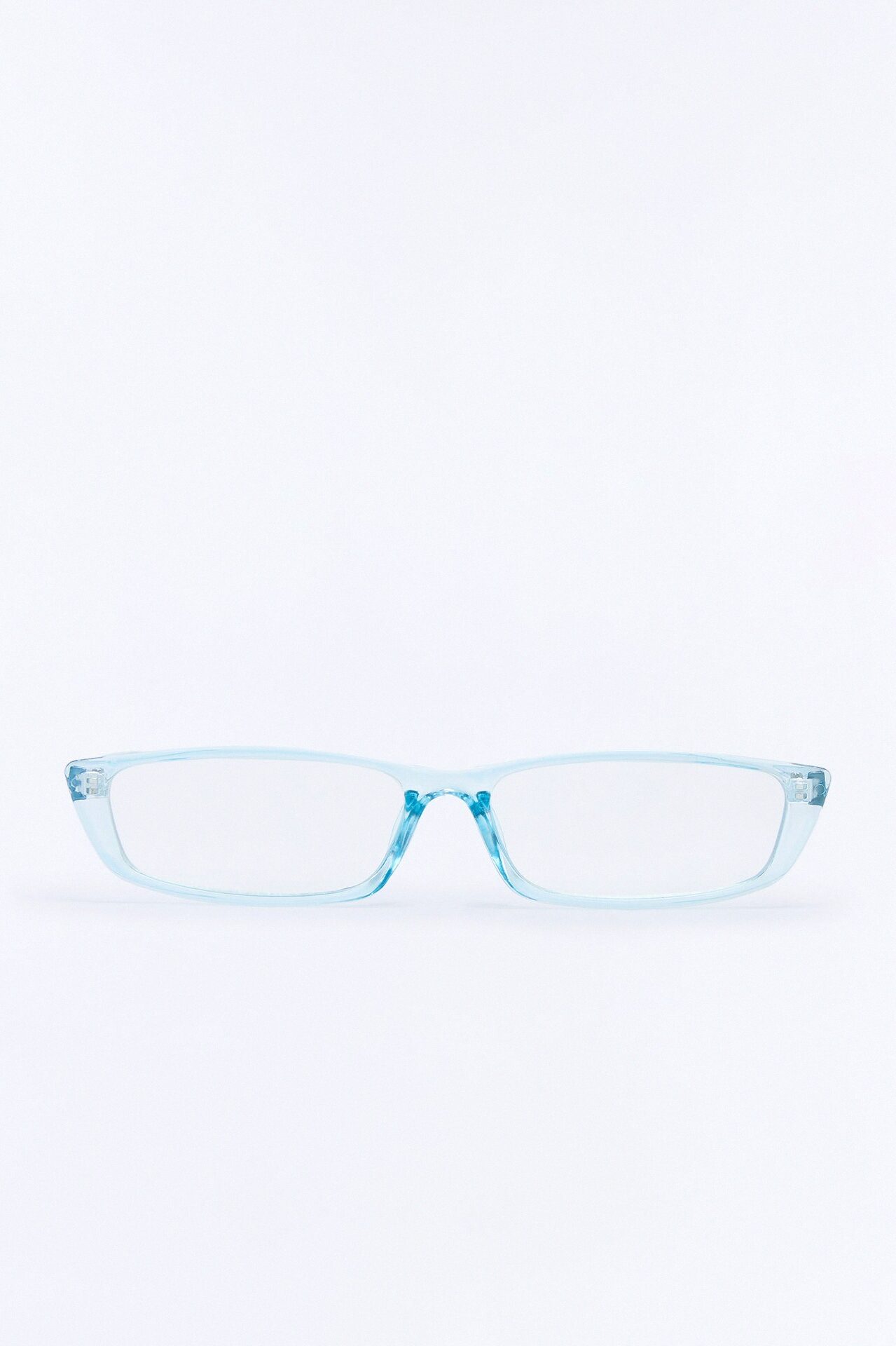 Beauty And Brains Blue Light Glasses - Light Blue