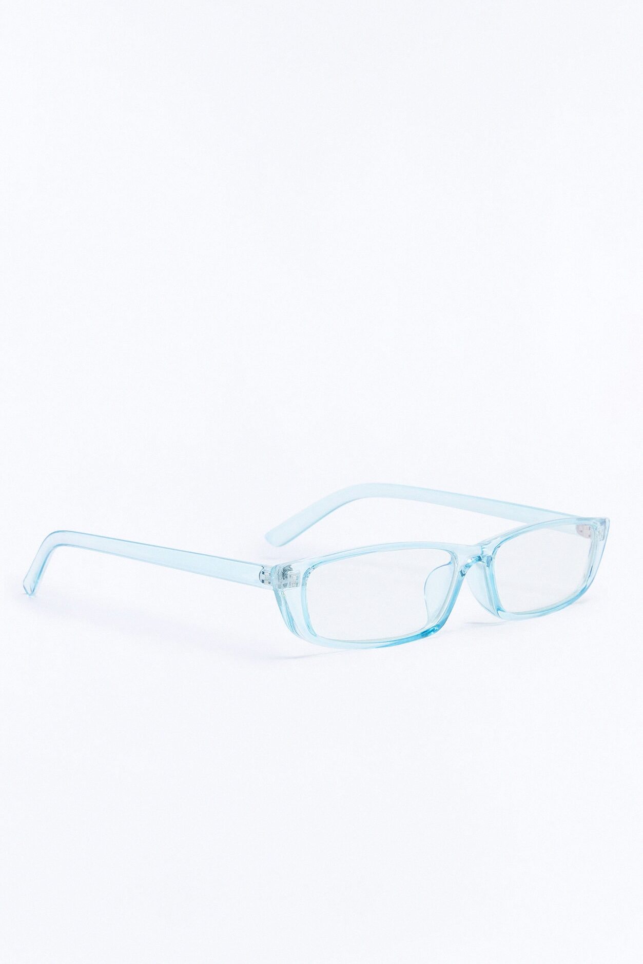 Beauty And Brains Blue Light Glasses - Light Blue