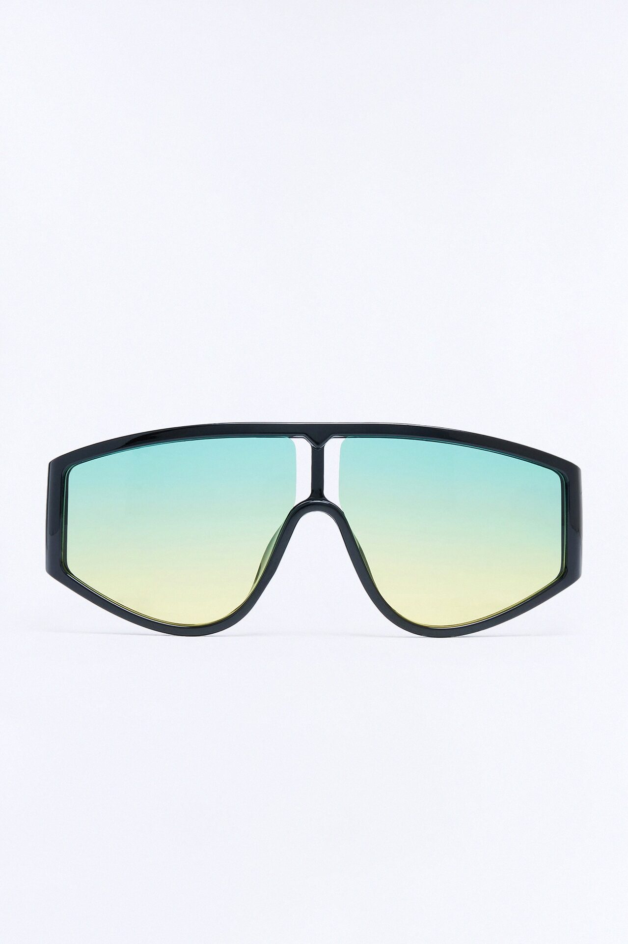 Video Game Girly Sunglasses - Black/Green