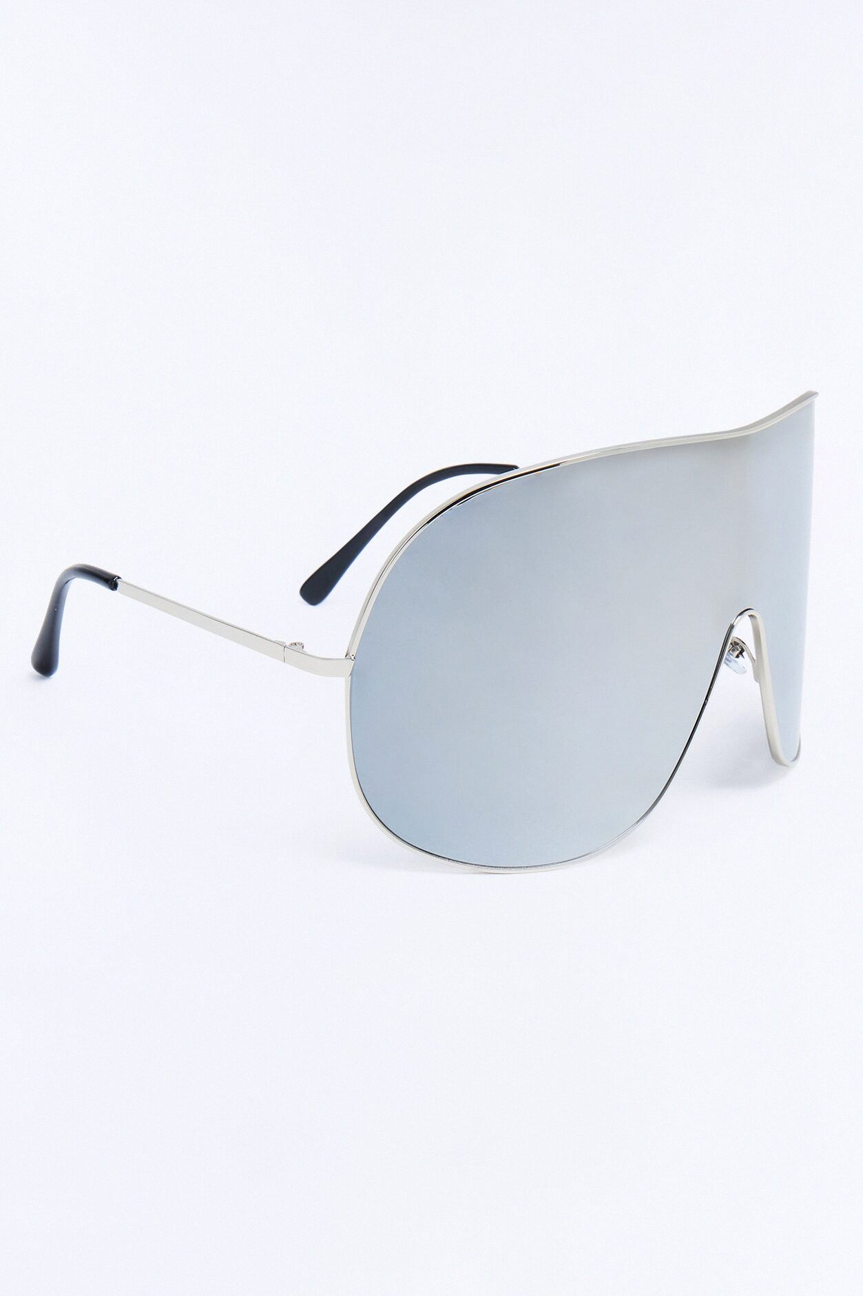 Can't See You Anymore Sunglasses - Silver