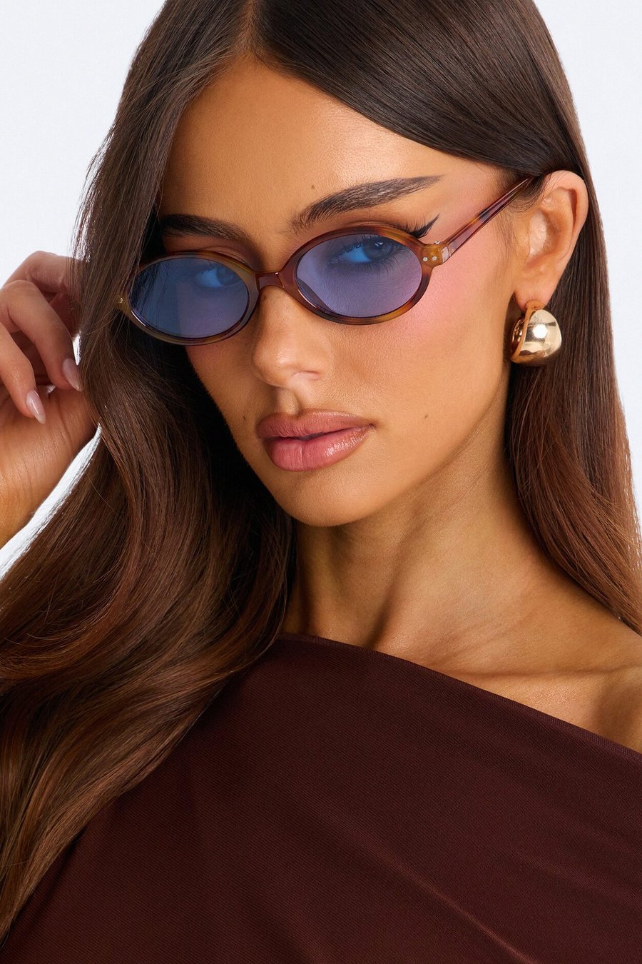 Need To Step Out Sunglasses - Blue