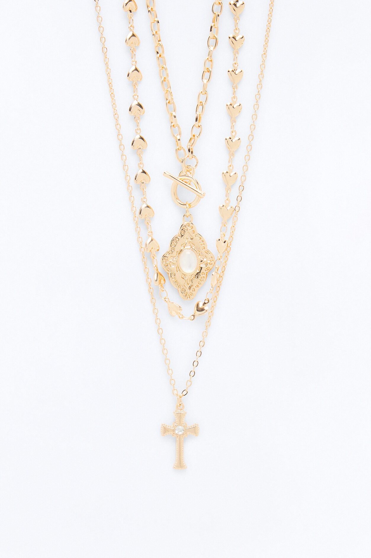 If I Was Yours Layered Necklace - Gold