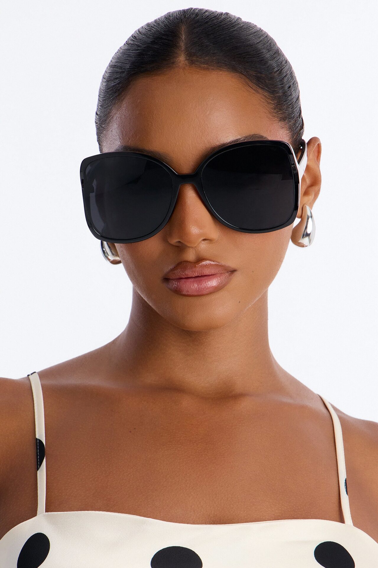 Don't Side Eye Sunglasses - Black