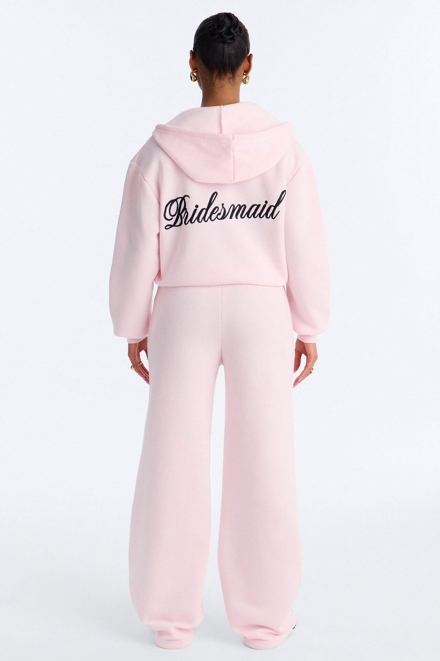 Bridesmaids Only Fleece Pant Set - Pink