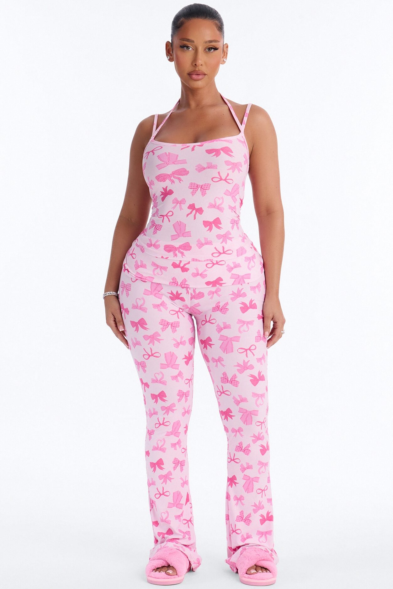 Perfect In Pink PJ Pant Set - Pink