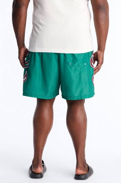 Mexico Circuit Velocity Swim Trunk 7″ - Green/combo