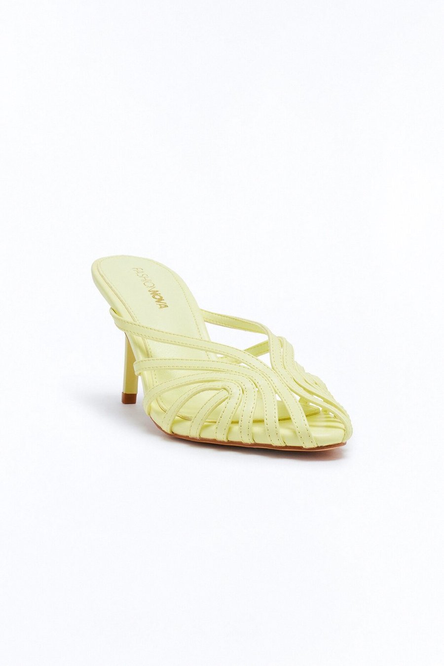 Larken Stiletto Pumps - Yellow