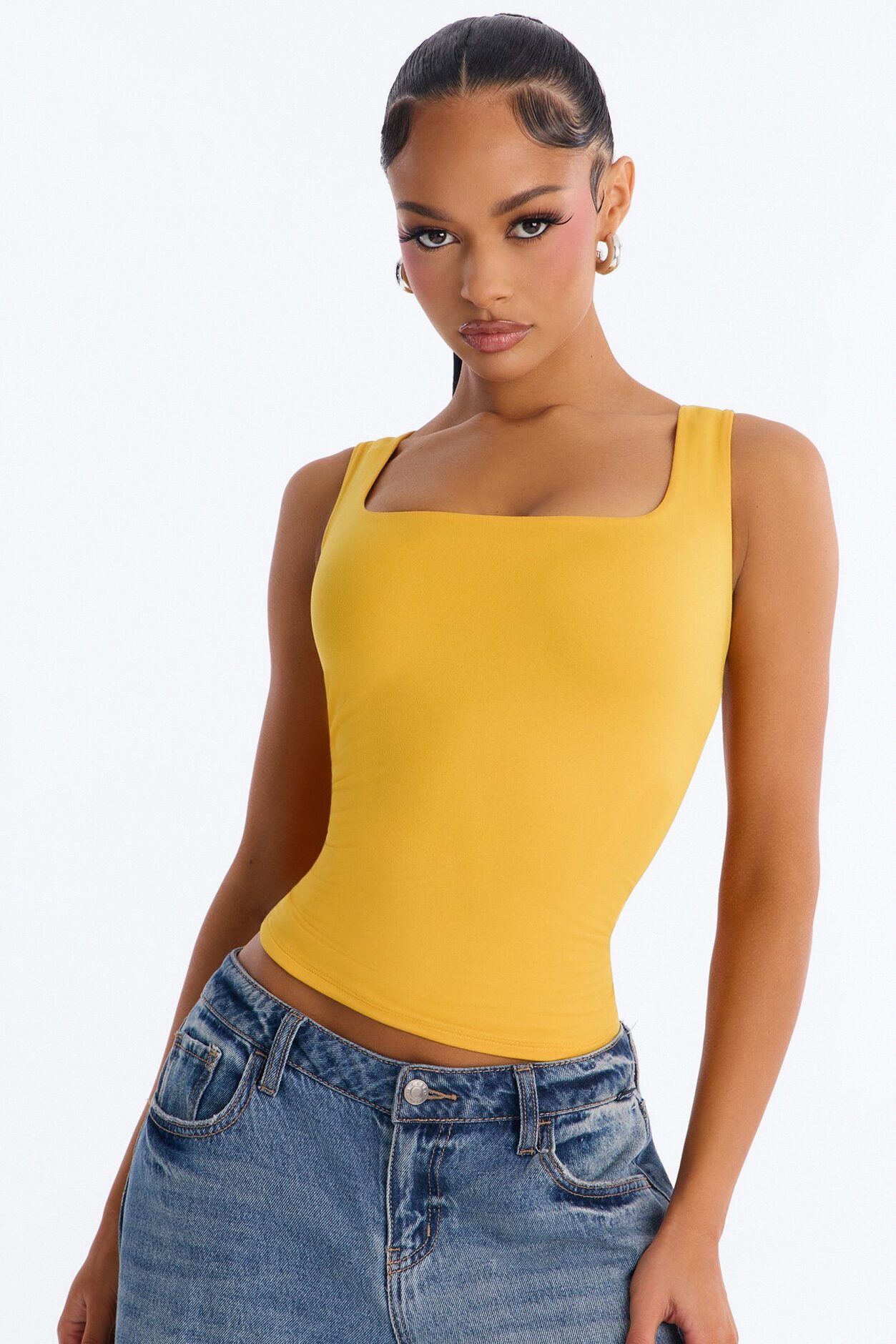 Thalia Tank Top - Orange