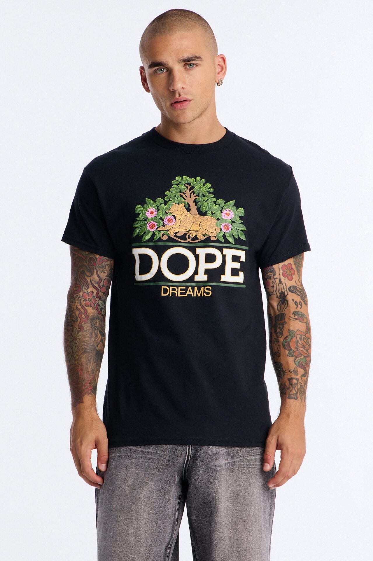 Dope Dreams Short Sleeve Tee - Black