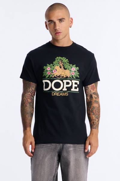 Dope Dreams Short Sleeve Tee - Black