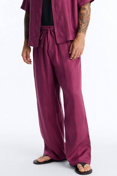 Wide Leg Wastelander Pant - Purple