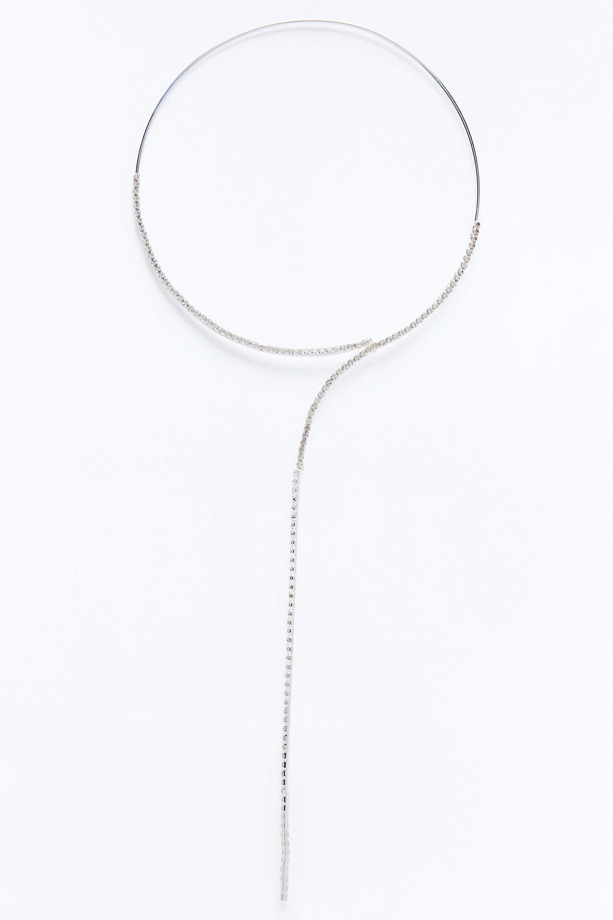 Ice Drip Choker - Silver