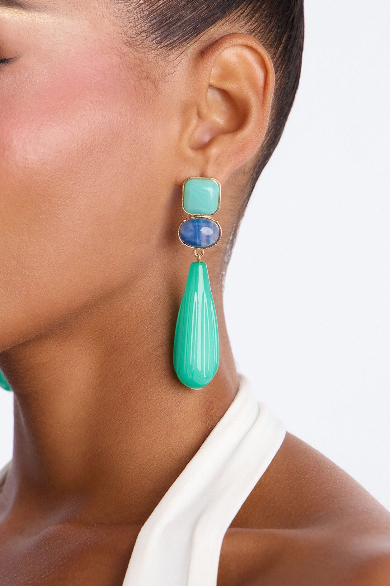 Daybreak Bay Earrings - Blue