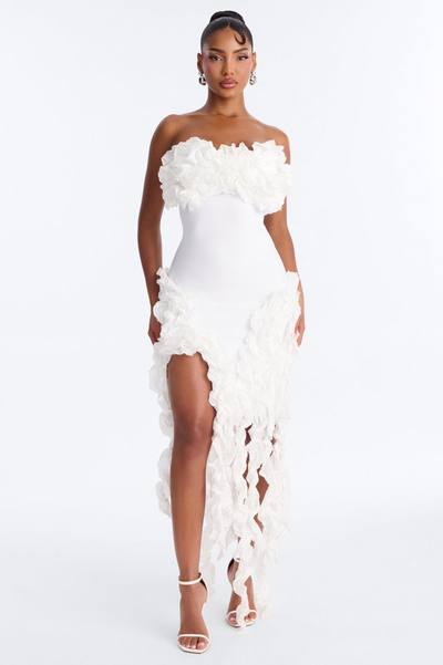 Leila Bandage Mini Dress - White